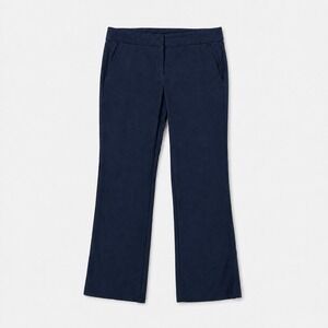 Stretch Bootcut Navy Blue Trouser Work Pants Lane Bryant Womens Sz 14